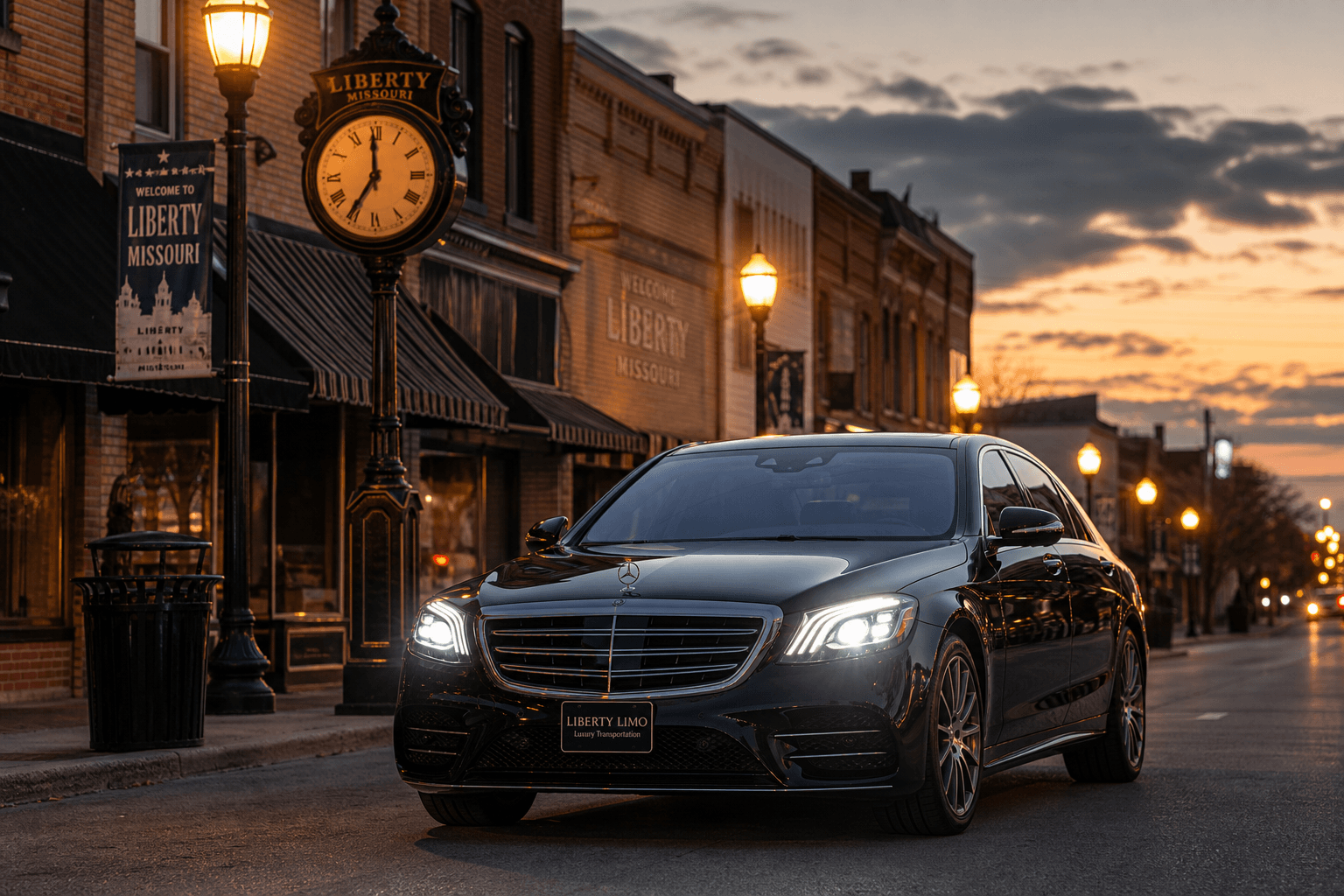 Luxury limo service in Liberty, MO — ExclusiveKC