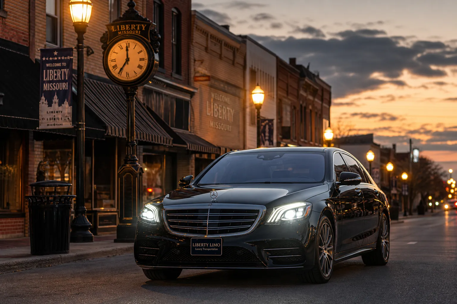 Luxury limo service in Liberty, MO — ExclusiveKC