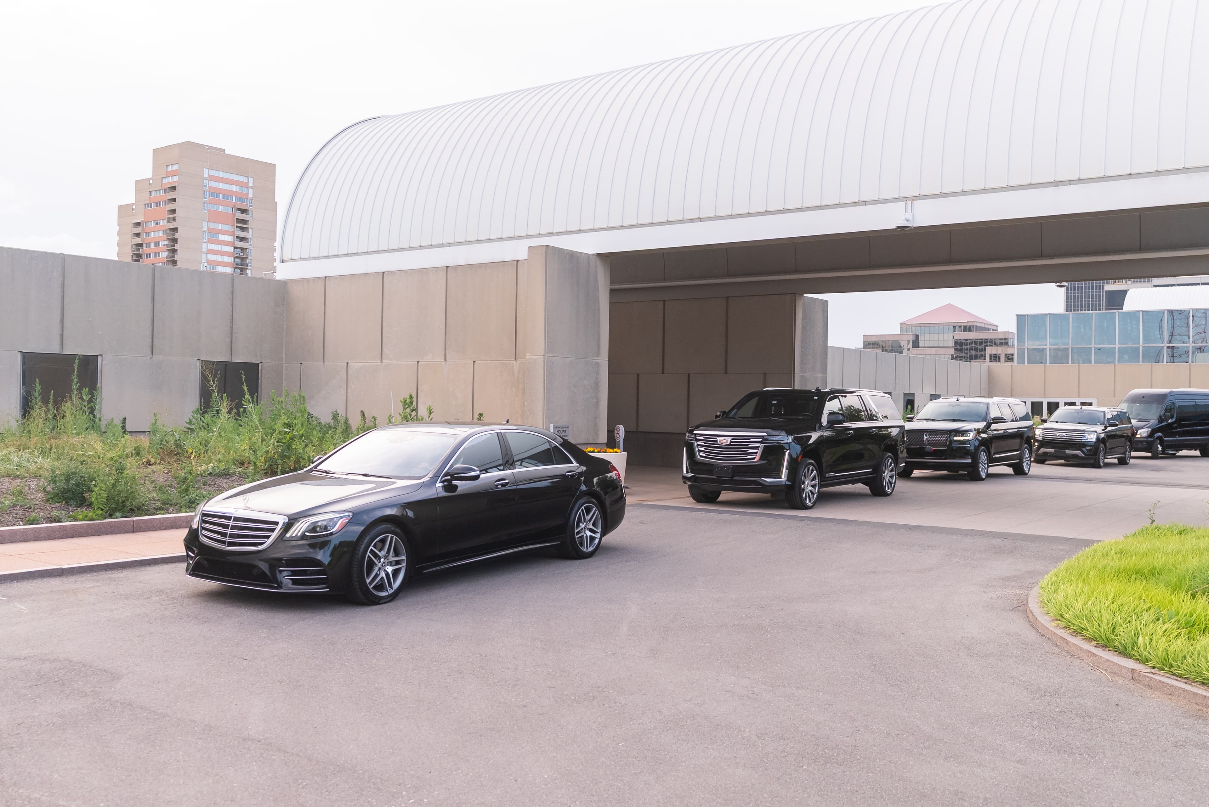 ExclusiveKC luxury transportation fleet and Kansas City chauffeur service