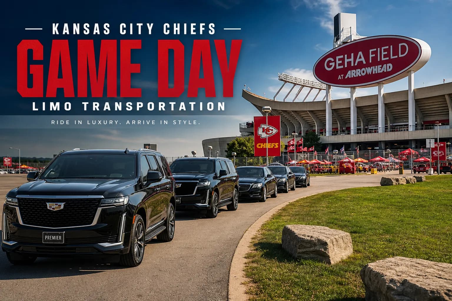 Kansas City Chiefs Game Transportation — ExclusiveKC Kansas City luxury transportation