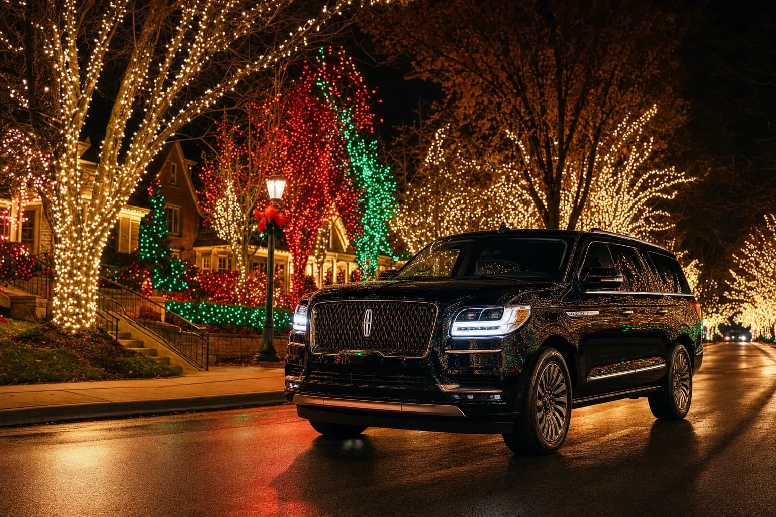 Kansas City Christmas Light Tours — ExclusiveKC Kansas City luxury transportation