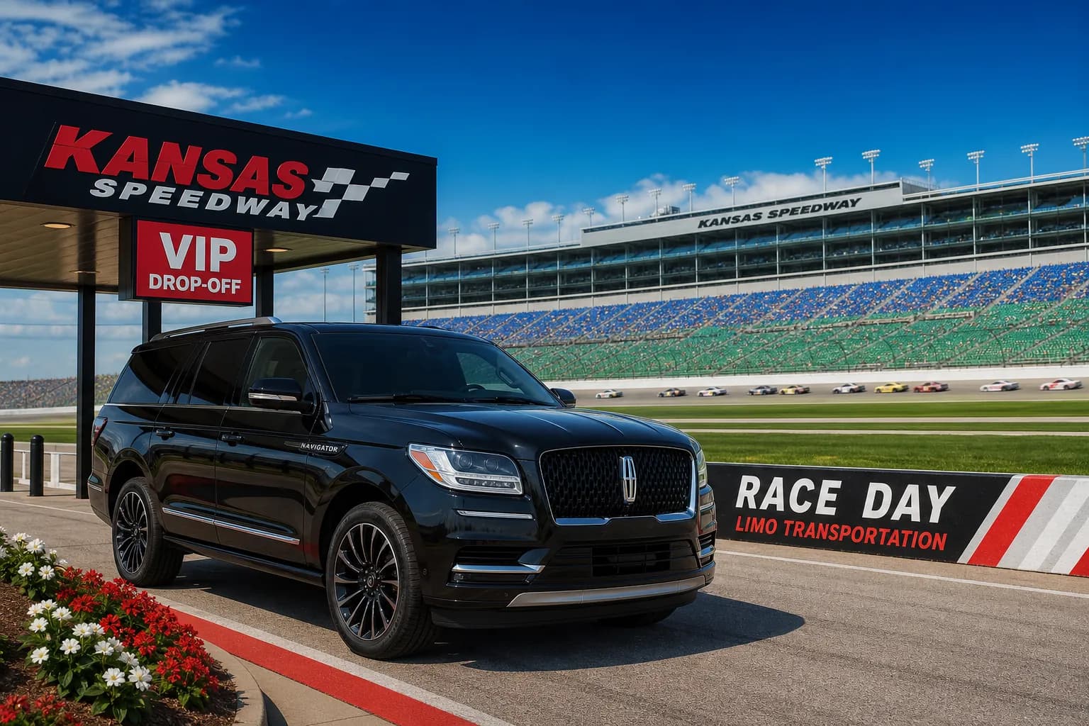 Kansas Speedway Transportation — ExclusiveKC Kansas City luxury transportation