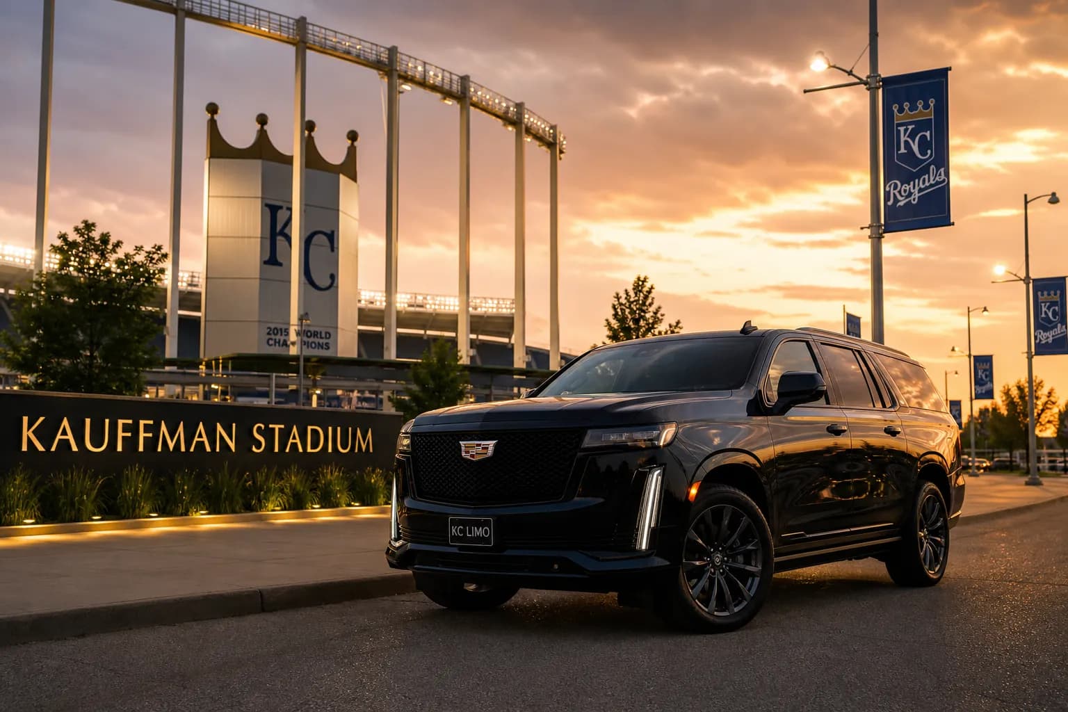 Kansas City Royals Game Transportation — ExclusiveKC luxury transportation in Kansas City